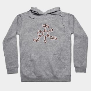 Caffeine Molecule Hoodie